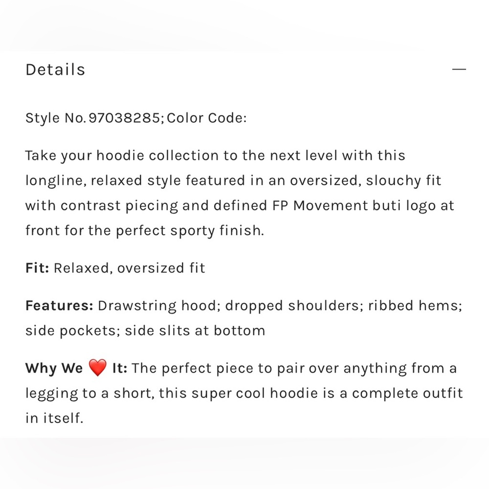 (NWOT) Free People Triple Threat Logo Hoodie - Picture 12 of 14